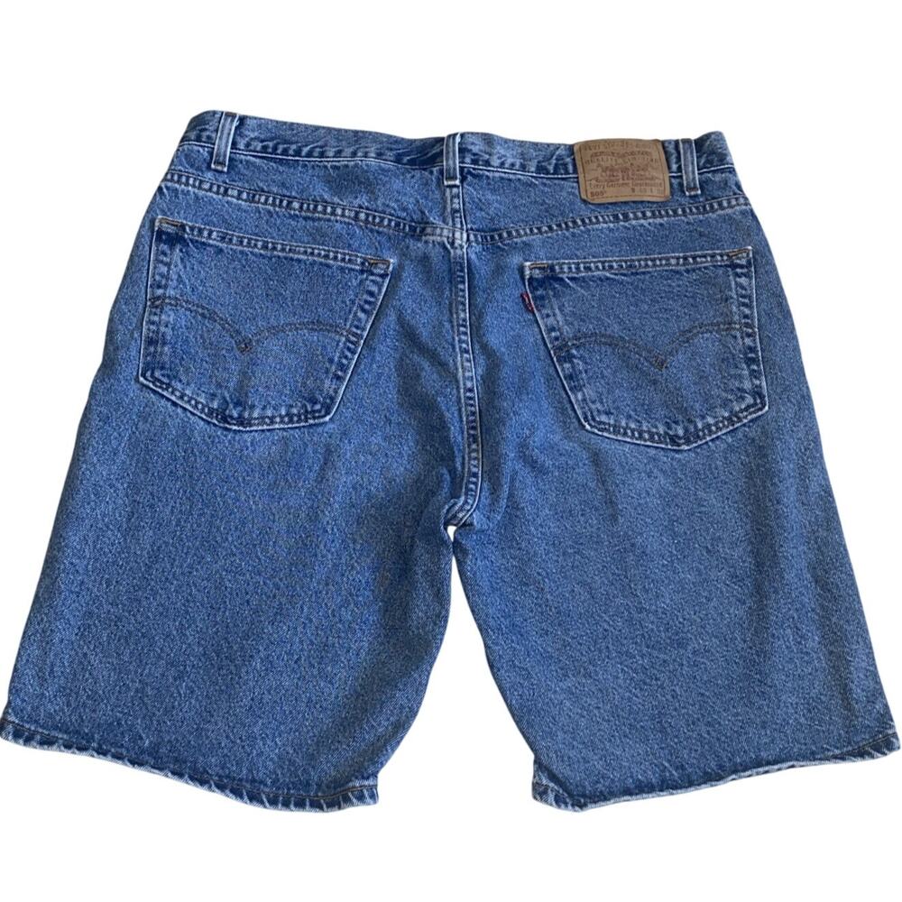 Levis 505 Vintage Denim Shorts 90s Size 40 Men’s Classic Skater Grunge